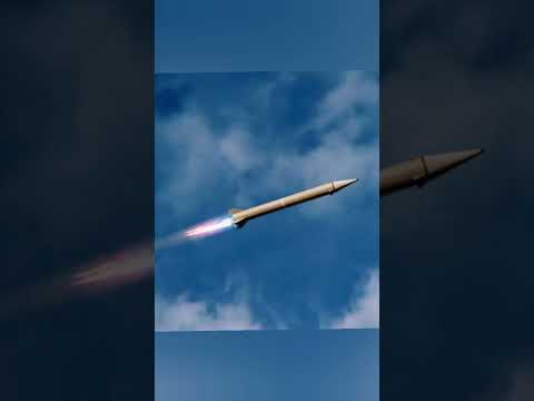 The sound of a flying rocket