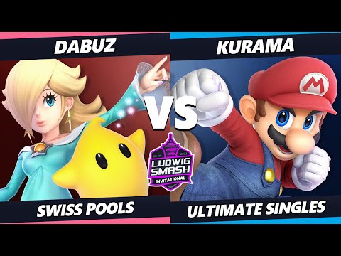 Ludwig Invitational - Kurama (Mario) Vs. Dabuz (Rosalina) SSBU Ultimate Tournament