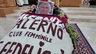 Salerno ha salutato Celeste Bucciarelli per l'ultima volta, commozione nel giorno del funerale