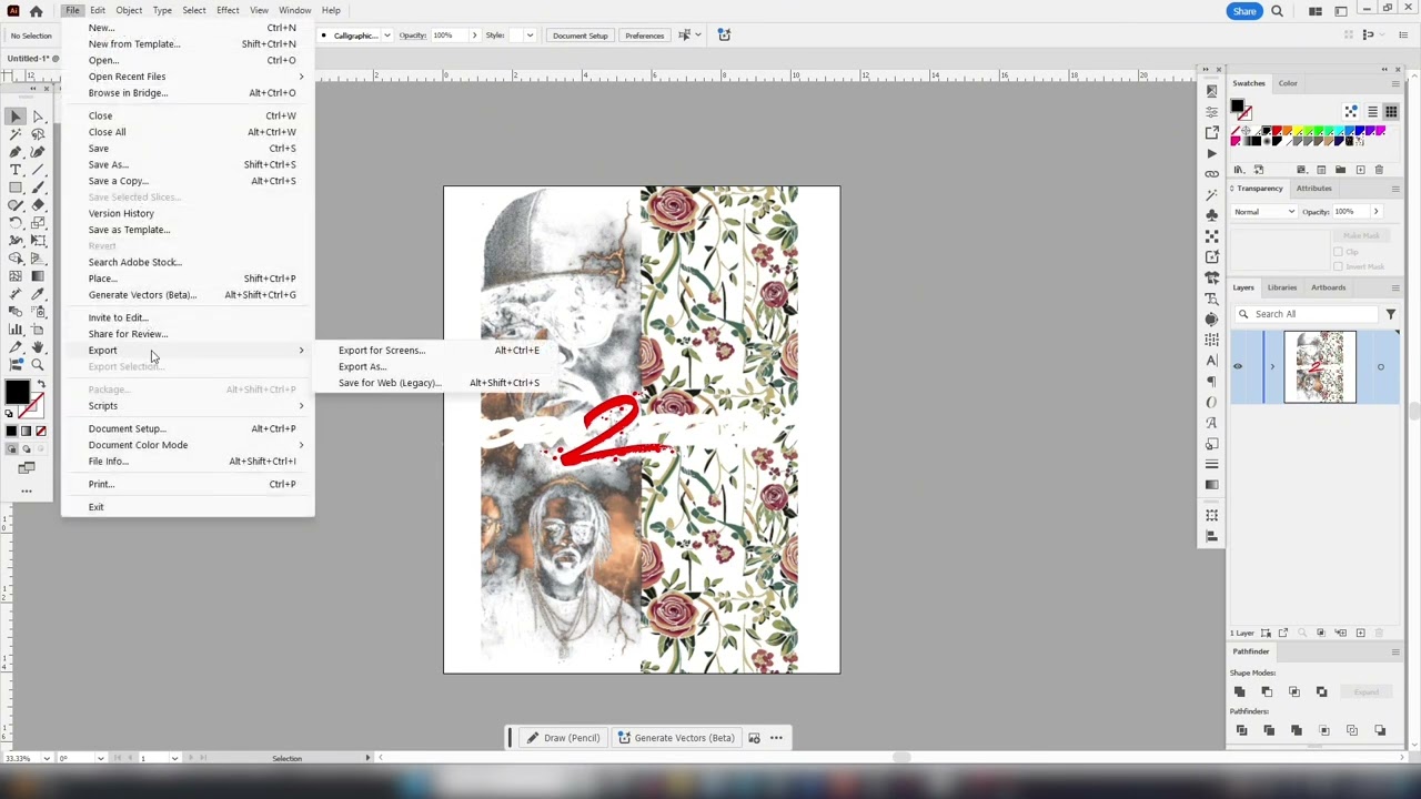 DTF Tutorial: Adobe Illustrator DTF File Export