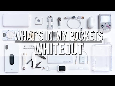What's In My Pockets Ep. 7 - Whiteout EDC (Everyday Carry)