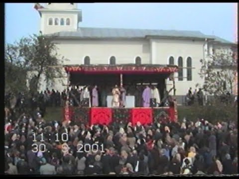Feleac (com. Nuseni, jud. Bistrita-Nasaud), resfintirea bisericii, 30 septembrie 2001