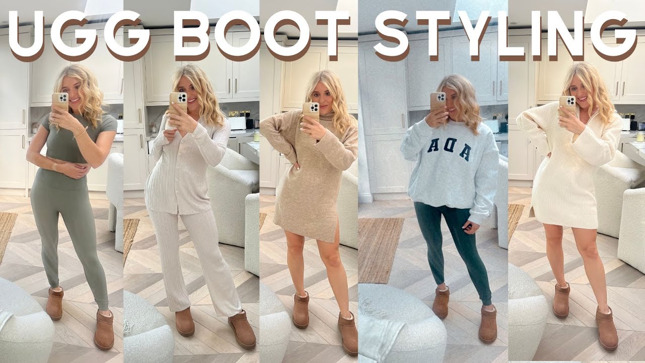 Watch video Styling Ugg Boots - Ugg Ultra Mini Boots Review - Ugg Boot Sizing, Styling | Autumn Try On Haul Now Styling Ugg Boots - Ugg Ultra Mini Boots Review - Ugg Boot Sizing, Styling | Autumn Try On Haul