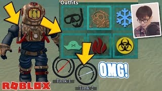 Roblox Scuba Diving At Quill Lake Power Suit Item Locations - quill lake roblox power suit scrap