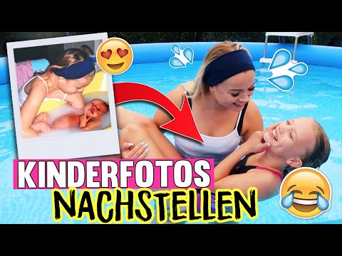 OMG! Recreating the most embarrassing children's photos with Jana! 😂👶🏼🍼