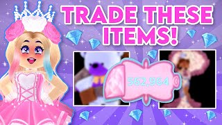 If You Need Diamonds, Trade THESE Items… 💎 Royale High Diamond Farming and Trading Tips