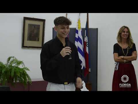 Florida homenajeó al joven músico Juan Laborde por su destacada trayectoria