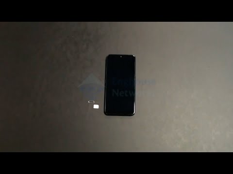 How to insert SIM card - LG K50