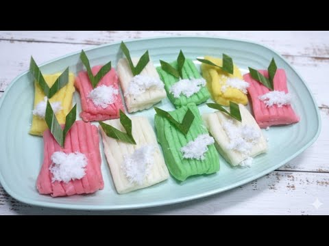 Membuat Jajanan Tradisional Getuk Tanpa Cetakan Hasilnya 100% Enak - Resep Getuk Lindri