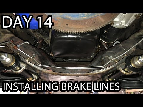 '72 Chevy C10 - Brake Line Install - Out With The Old - Day 14