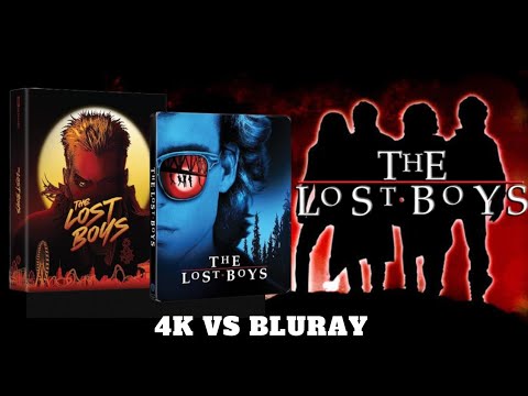 The Lost Boys 4k Bluray Ultimate Collector's Edition Unboxing. 4k Vs Bluray Picture Comparisons.