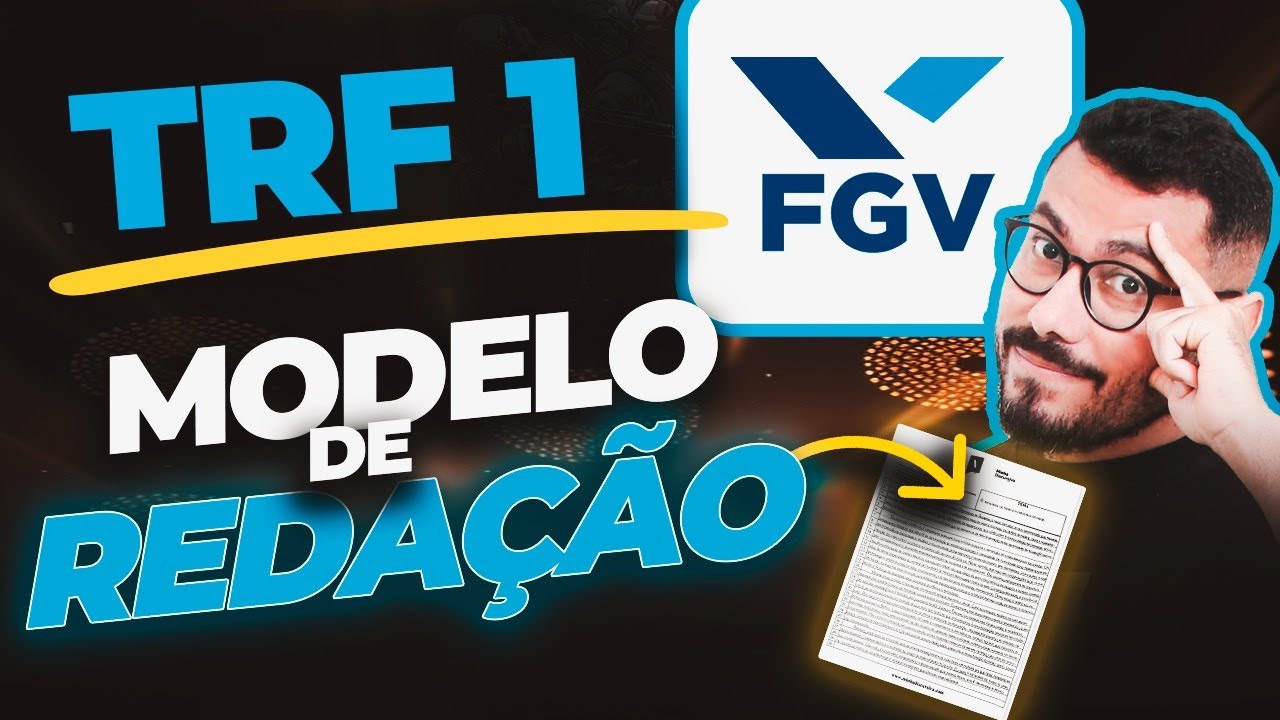 TRF 1: como escrever uma redação com até 20 LINHAS