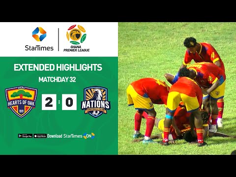 Accra Hearts of Oak 2-0  Nations FC | Highlights | Ghana Premier League