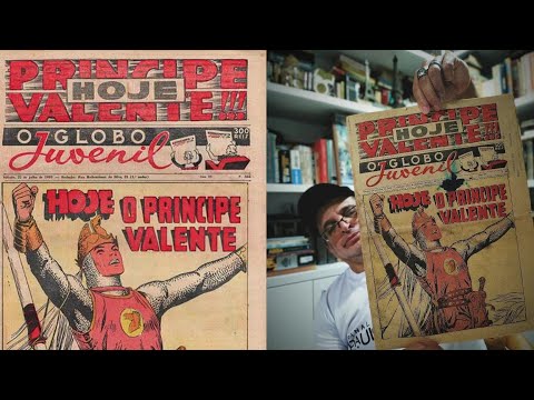O GLOBO JUVENIL #325 de 22 DE JULHO DE 1939 PRÍNCIPE VALENTE (Vários autores) l Paulo Darma1970