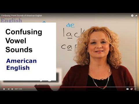 Confusing Vowel Sounds of American English | Accurate English
