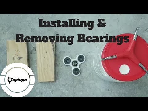 How to Install and Remove Fidget Hand Spinner Bearings
