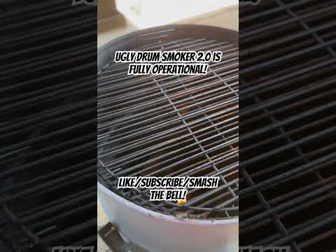 Ugly Drum Smoker 2.0.                          #bbq #uds #follow #howto