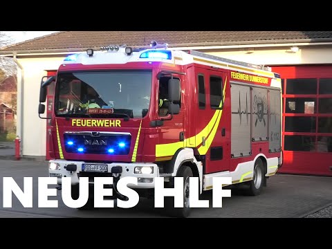 [NEUES "WISS" HLF 20] Feuerwehr DUMMERSTORF rückt zum Einsatz aus #MontisEinsatzfahrten