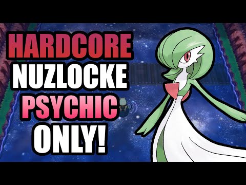 Pokémon Omega Ruby Hardcore Nuzlocke - Psychic Types Only! (No items, No overleveling)