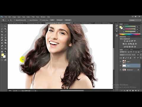 Photoshop hair masking Tutorial । Special Method । Cut Out Hair 2 Minutes in Photoshop । IT House24