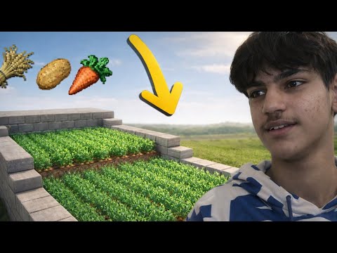 I MADE A FIELD 😎 Season 4 Modded Survival Episode 6 (Minecraft)
