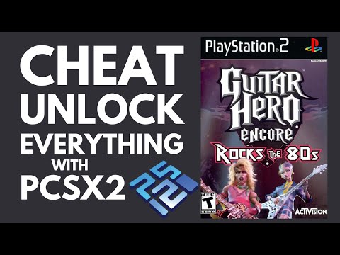 cheat unlock everything Guitar Hero Encore : Rocks The '80s