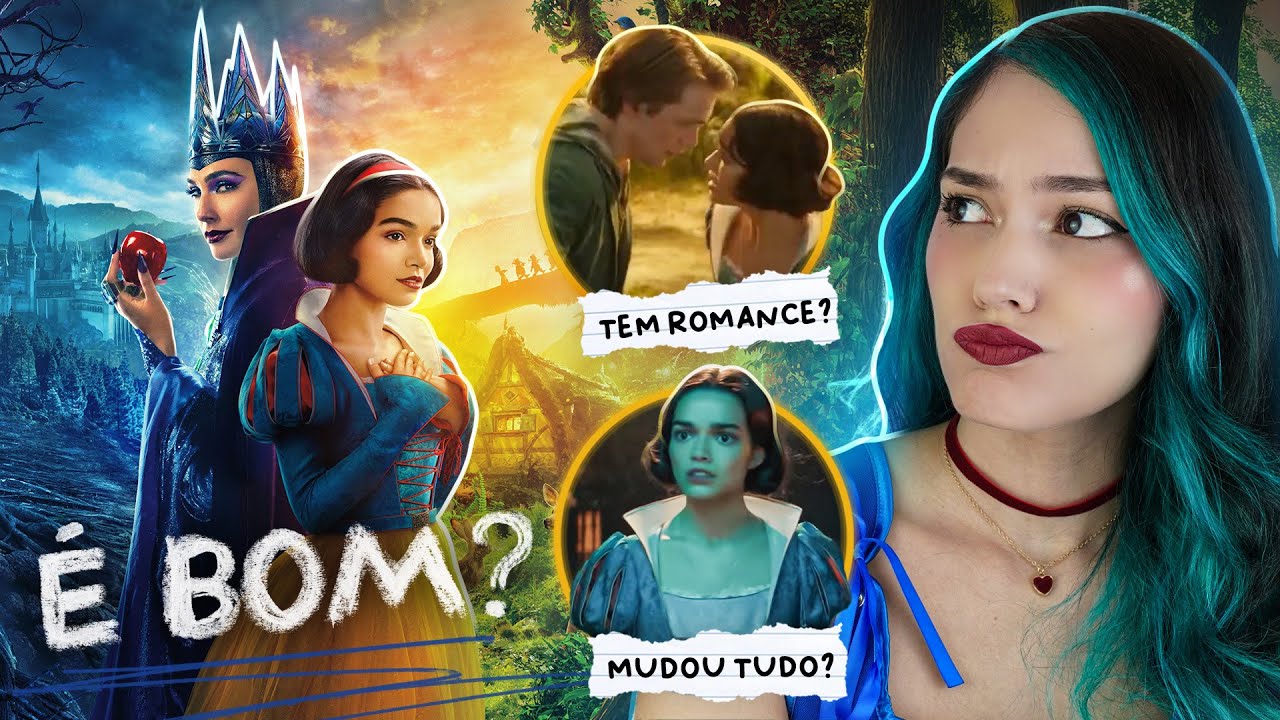 JÁ ASSISTI BRANCA DE NEVE LIVE ACTION!!! 👀 - Análise completa sem spoiler