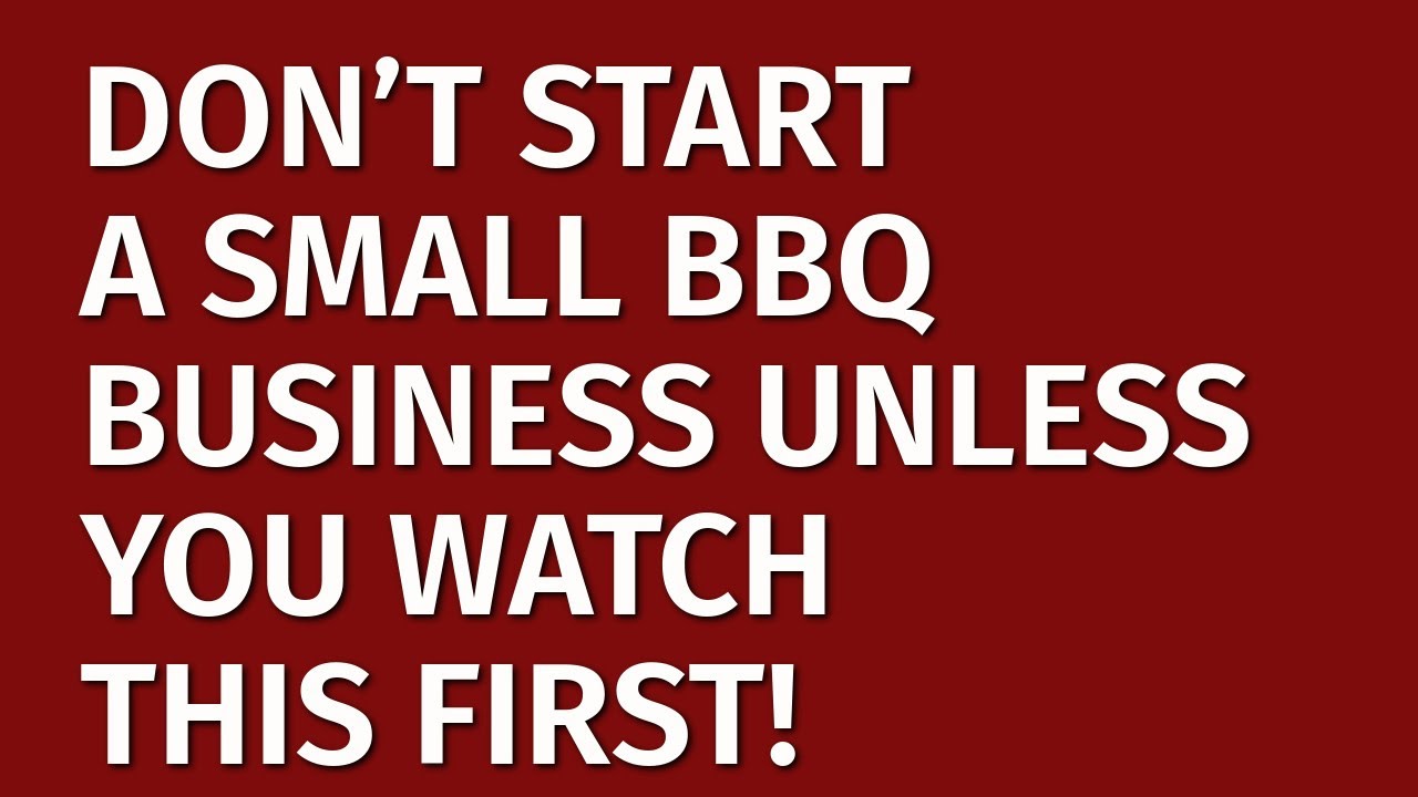 How to Start a Small BBQ Business in 2024 | Free Small BBQ Business Plan Included|BBQ Business Ideas
