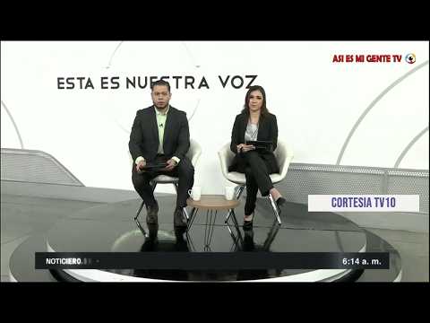 EDICIÓN DE LA MAÑANA NOTICIERO EL SALVADOR, DISTRITO DE SANTA TECLA, LA LIBERTAD
