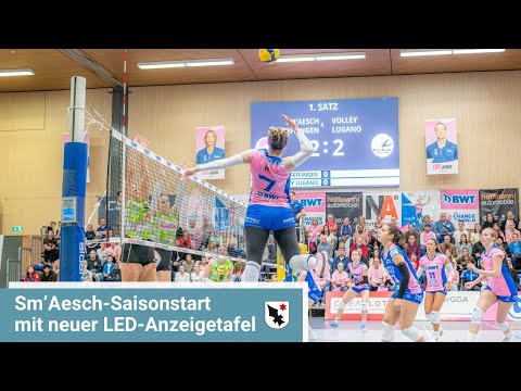 Erfolgreicher Sm'Aesch-Saisonstart mit neuer LED-Wand - Birsstadt-TV