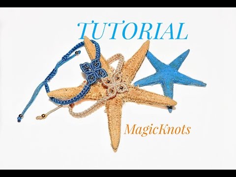 Macrame Bracelet with Beads Tutorial Easy Jewelry Making