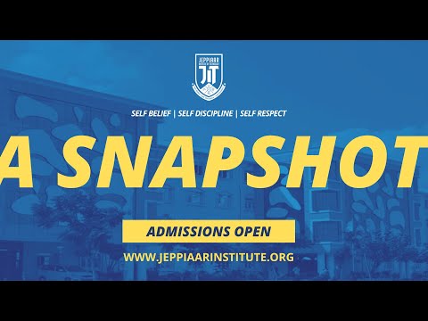 Jeppiaar Institute of Technology Sriperumbudur General video thumbnail 14