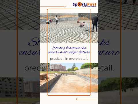 From Ground to Glory: Building a Semi-Olympic Swimming Pool 🌊 #SportsFirst #SportsInfrastructure