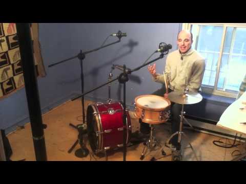 Drum Lesson : Afro-Peruvian rhythm (Festejo) on drumset
