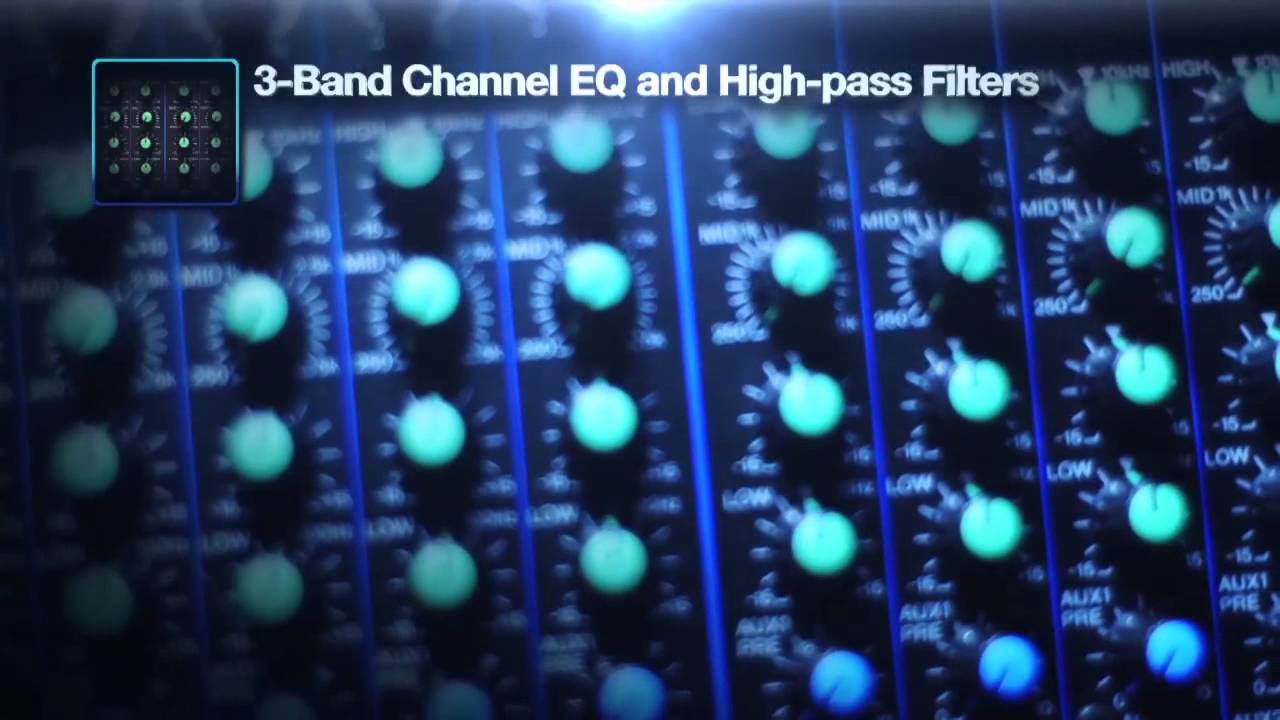 CONSOLE DE MIXAGE YAMAHA MG16XU