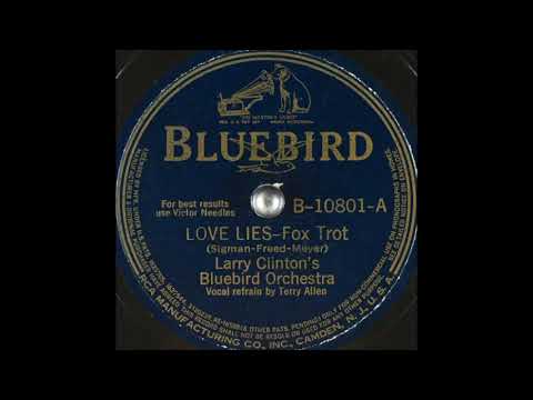 Larry Clinton's Bluebird Orchestra - Love Lies (1940)