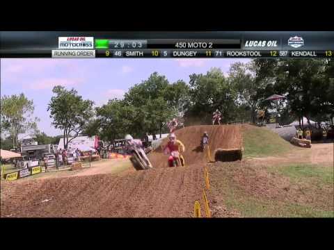 Freestone 450 Moto 2 Holeshot: James Stewart and Ryan Dungey Out Front