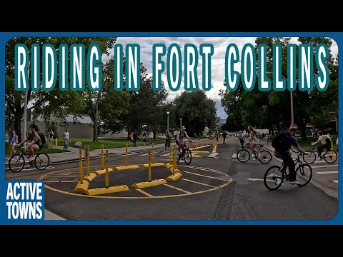 FORT COLLINS: "Town & Gown" Cycle Network Tour (Influenced by Dutch Designs)
