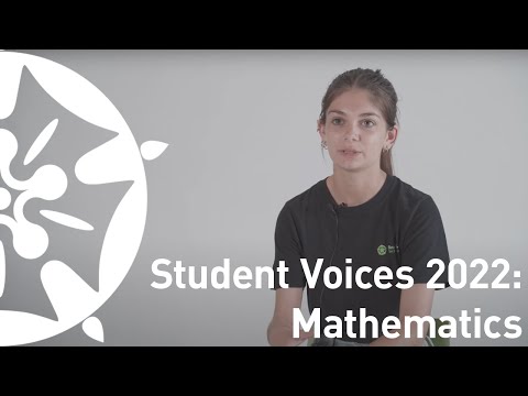 Mathematics | Student Voices 2022 | Barton Peveril Sixth Form College