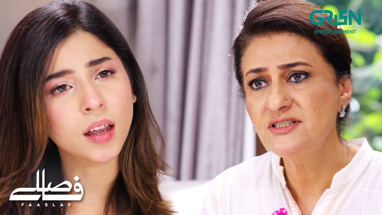 Mujhe London Ja kar Studies Karni Hein | Faaslay | Ali Ansari - Saboor Aly | Green TV