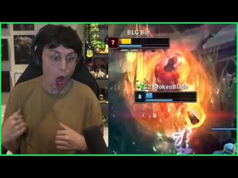 G2 BrokenBlade HUGE Solo Kill On BLG Bin