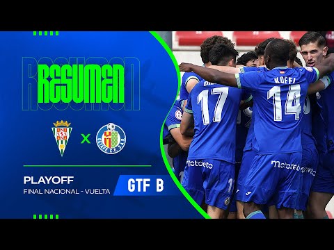 Resumen Córdoba B 1-0 Getafe B