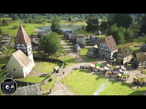 Upgrading to TIER 3 & CHURCH EXPANSION in Manor Lord's MASSIVE New Update || Citybuilder Part 07