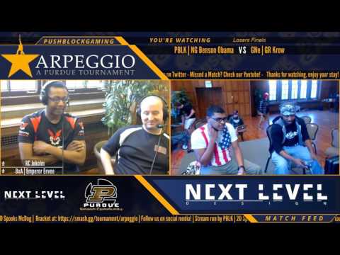 ARP [Wii U] - PBLK | NG Benson Obama (Captain Falcon) vs GNe | GR Krow (Donkey Kong) - Losers Final