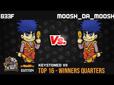Keystoned VII - #smashremix - Top 16 Winners Quarters - B33F vs. Moosh_Da_Moosh