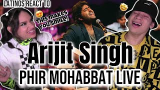 Latinos react to Phir Mohabbat - Arijit Singh in MTV Unplugged