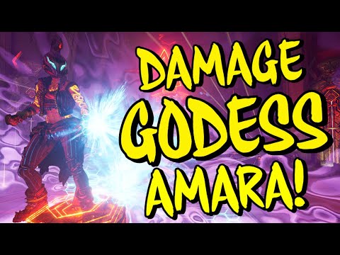 Borderlands 3 Level 72 DAMAGE GODESS AMARA Build! (Mayhem 11) Destroys all the things!