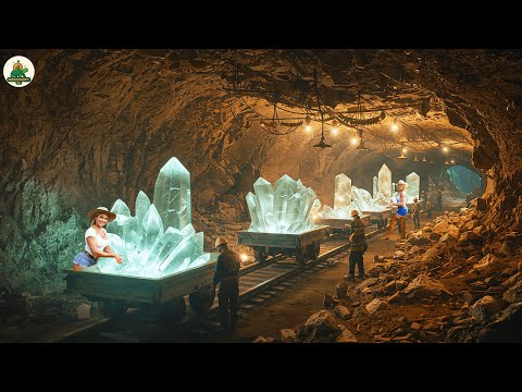 Going Deep Into the Mountains of America to See How Giant Quartz Crystals Are Mined