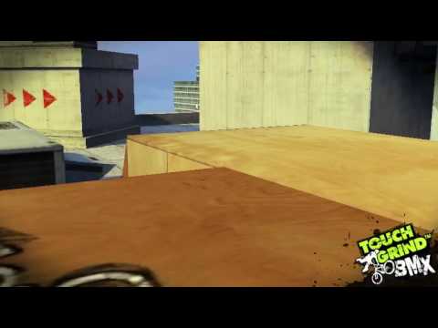 Touchgrind BMX 2000000 on last jump skyline