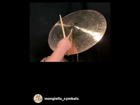 Mongiello 22” Ride Cymbal video image 4